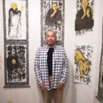 カモメのばぁばぁで「三浦寿秀＋淳子 展」反古画（ほごが）と写真展示に行ってきました